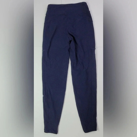 Lululemon Run On Jogger (28") Size 4 in Heathered Hero Blue / Black - Picture 9 of 14